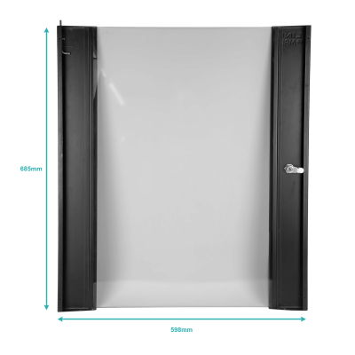RK15-P LINKMADE Puerta Rack 15U Componente de Reemplazo para RK15-4L