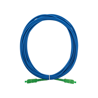 JBSAA5. LSZH No propagante de llama 5mt SC/APC-SC/APC SM Simplex LatiguilloFibra 3.0mm 9/125um