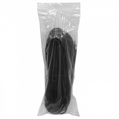 RM2RH-15 15m RPSMA-Hembra a RPSMA-Macho RG58 LMR195 Cable Coaxial Negro 1500cm