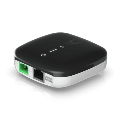 WAVE-FIBER-ONU UBIQUITI Receptor GPON ONU 1-2500 1-SC/APC Monomodo B+ 20km con PoE24V incorporado