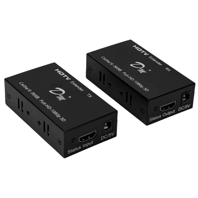 HDMI-60U HDMI 1080p Extension-UTP CAT5E/CAT6 60mts inc-12V-2A