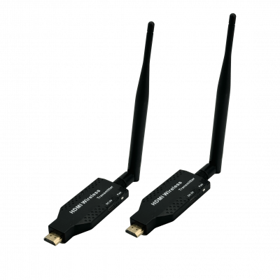 HDMI-50MT Extensor HDMI Inalámbrico 50 Metros 5,8GHz con Antenas Desmontables Full HD 1080p a 60Hz