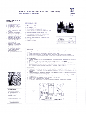 F12-W15C 13,8V 13.8V 1,5A Corriente Fija Alimentador Cargador Acumulador sin/Estuche
