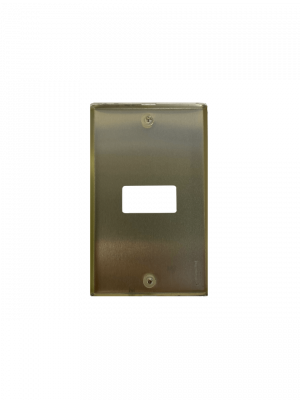 EBP503-1 BTICINO Bastidor 1 Módulo Porta Módulo Aluminio con-Tornillos