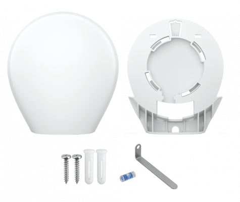DOME-AM UBIQUITI Soporte de Plástico para Cámara UVC-G4-DOME Montaje en Pared o Poste UACC-G4-Dome-Arm Mount