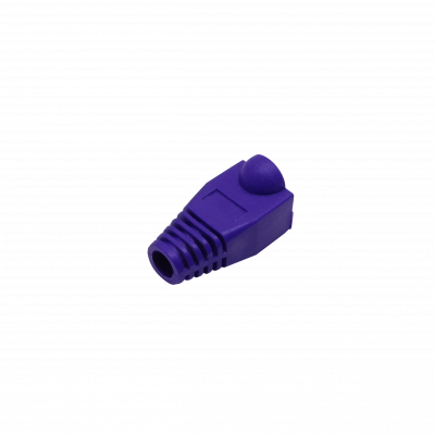 RJC-BP Violeta Bolsa de 100 unidades Protector para Conector RJ45 Color Púrpura