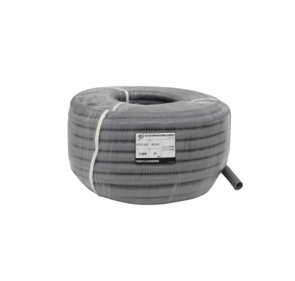 M32-50 32mm BOBINA-50metros TUBO CORRUGADO METALICO FLEXIBLE RECUBIERTO-PVC PCFC