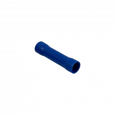CON-2525 BV2.0 1,5-2,5mm2 50-un Terminal Empalme Azul Aislado PVC Longitud-25mm 16-14AWG