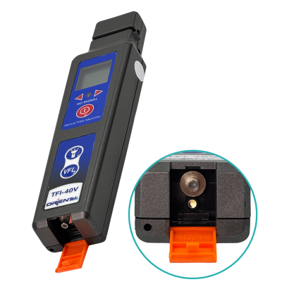 TFI-40V localizador de fibra óptica 0,25-3,0mm 270Hz 1-2KHz VFL 3-5km necesita/2-AA