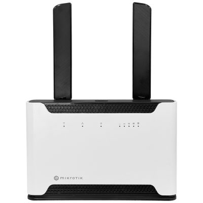 CHATEAU-PRO-AX Router MIKROTIK AX3600 5 Puertos Gigabit (1 PoE-out) USB WiFi6 Doble Banda 2,4/5GHz H53UiG-5HaxQ2HaxQ