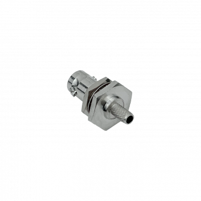 BH2E BNC-Hembra LMR195 RG58 13mm-Diamet Panel Conector Crimpeable Coaxial