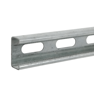CANAL-1 Riel Strut Ranurado de Acero 1m 21x41x1.2mm Calibre 100cm