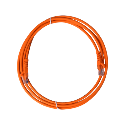 CPCB-20L LINKMADE Cruzado 2mt Cat5e Naranjo UUTP CablePatch CrossOver 568A/568B