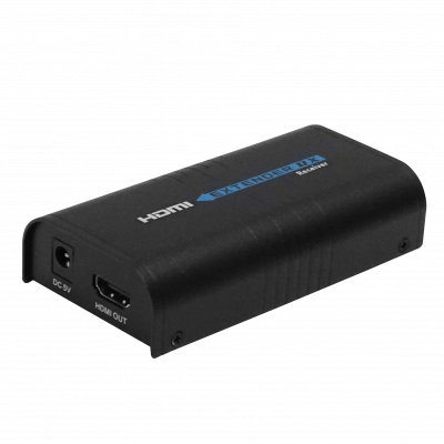HDMI-RX Decodificador IP a HDMI 120mt 1080p v1.4 incluye Fuente 5V/1A HSV373