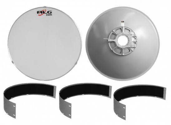 UHX-35 ALGCOM ISO+RAD 5GHz 1,2m 33-36dBi 6GHz 4,9-6,4GHz 2x2 2-N-H Antena