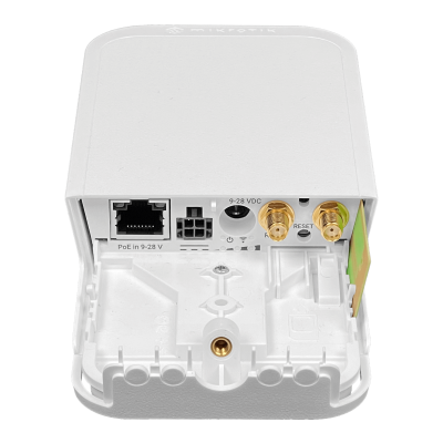 WAP-LR8G-KIT MIKROTIK 863-870MHz 2,4GHz Antena 2dBi Conector SMA-H GPS Ranura SIM 1 Puertos 1-100 Nivel 4 Incluye Fuente 24Vdc