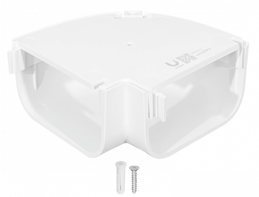 UACC-CRE UBIQUITI Canaleta Esquinera Plana 68,4x38,8mm Blanca para Ocultar Cableado de Dream Wall