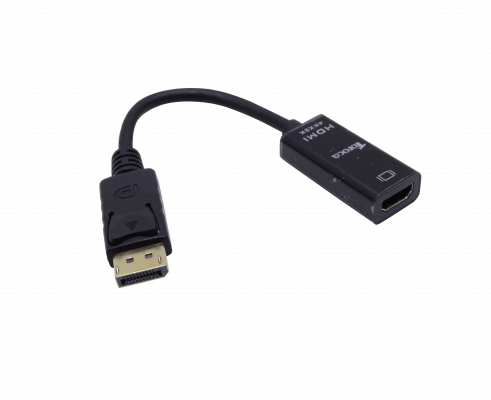 UL-DPHDMI-4K 4K HDMI-H a DisplayPort-M Negro Cable-8cm Convertidor de Video