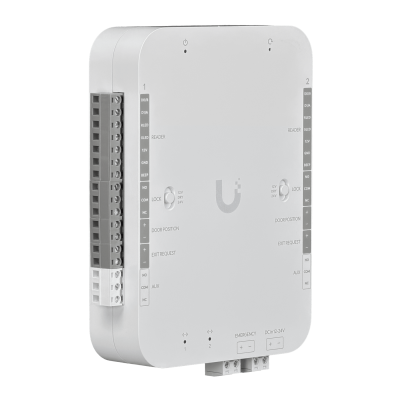 UA-HUB-RS UBIQUITI Control 2-Puerta Wiegand 12/24V-Out 2-100 Riel-Din req-12/24V
