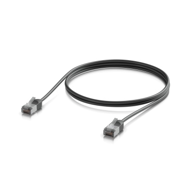 NOPA-1 UBIQUITI 1mt Negro Cat6A F/UTP Cable Exterior TPE 10GbE PoE+++