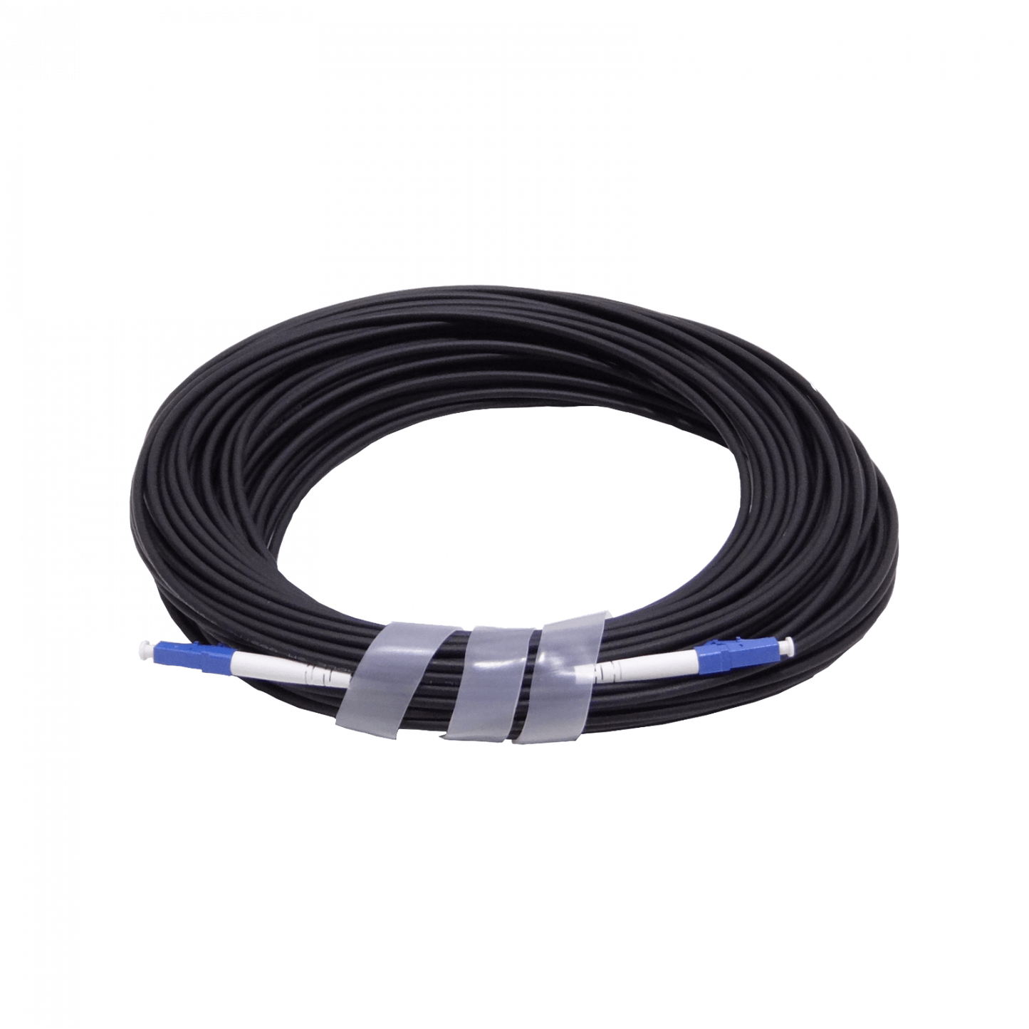 JXSLL25 25mt 1-Fibra LC-LC MonoModo G657A2 SM Jumper Cable Exterior 3mm GJYFJH