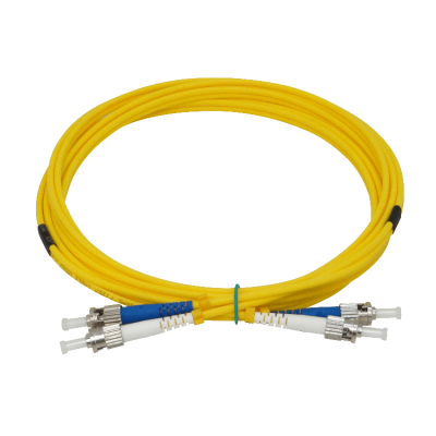 JFSTT3 3 metros ST-ST Monomodo SM Dúplex Latiguillo de Fibra Óptica 9/125µm 3mm