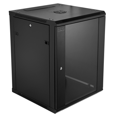 RK15-6LD LINKMADE Desarmado 15U 60CM-Fondo Rack Pared Muro Negro