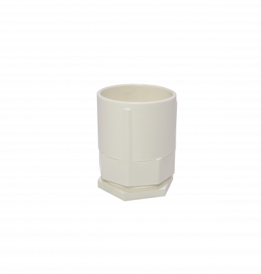 PVC40-SA LINKCHIP Adaptador PVC 40mm Blanco Salida para Caja de Tubería