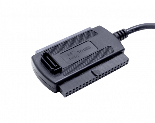 IDESATA USB2.0-AM a SATA/IDE 2,5/3,5pulg inc-Fuente-Poder req-C13