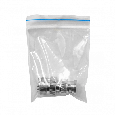 BMUH Conector-BNC-Macho UHF-Hembra/PL259-Hembra Adaptador Unión Coaxial