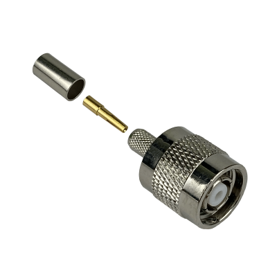 ZM2C RPTNC-Macho LMR195 CA195 Serie-195 Conector de Compresión LMR200 LMR240