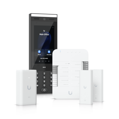UA-SK-GATE UBIQUITI UA-GATE + interfono + Repetidores PoE incluye-PoE++ UniFi Access
