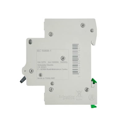 AUTOMATICO-16A Interruptor Automático Magnetotérmico Unipolar de 16A, Poder de Corte 10kA, Tensión 230/400V, Curva C16