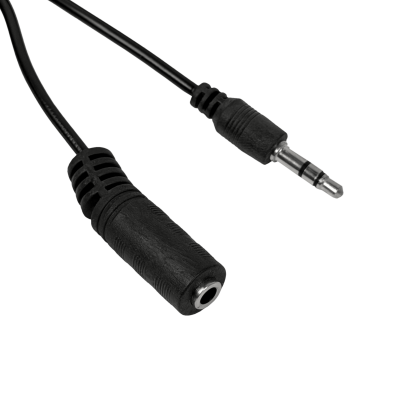 AUDIO-1MH 3,5mm-H 3,5mm-M Hembra-Macho 1,2 metros Alargador Audio Plug-Plug Phone-1/8