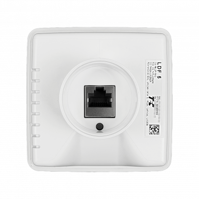 LDF-5 MIKROTIK Antena Parabólica 5GHz 9dBi 17° 25dBm Capa 3 1x100Mbps PoE-24V incluido para Plato DirecTV-40mm
