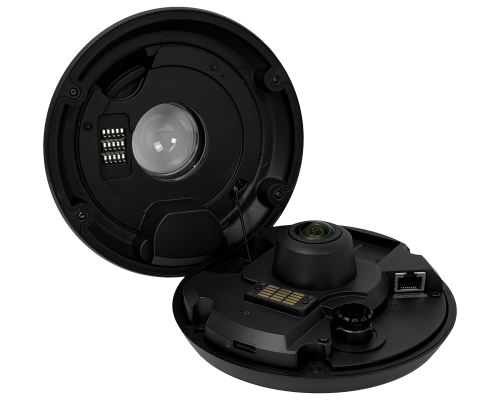 UVC-G6-PRO-360-B UI Negro 12MP 360ºDomo IK10 AI 3504x3504 IR15 1-100 IP66 Audio reqPoE+
