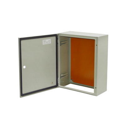 ST4-520 TIBOX 500x400x200mm 1-puerta-sin/Cerradura Caja Metálica IP66 Beige
