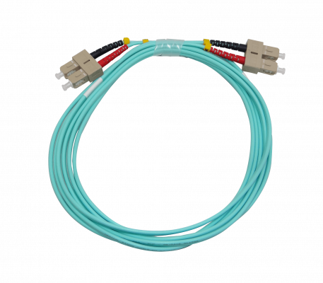 JF3CC3 3mt SC-SC OM3 MultiModo MM Duplex Jumper Fibra 3.0mm 50/125um LSZH