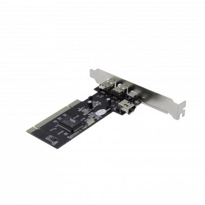 PCI1394 Tarjeta PCI FireWire con 3 Puertos Externos y 1 Interno Chipset VIA-VT6307 Legacy