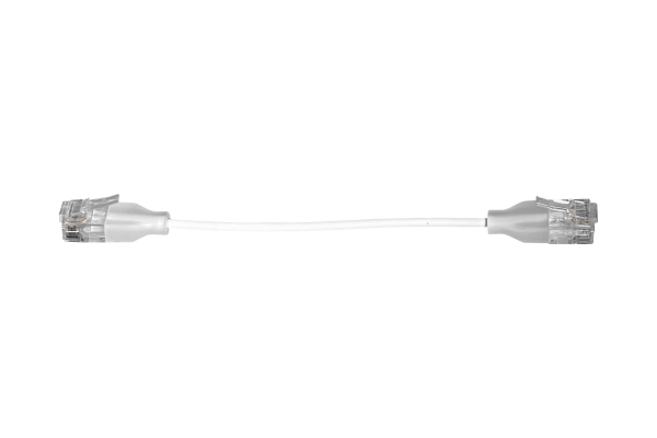 WEP-0 UBIQUITI 15cm Cable Etherlighting Blanco Cat6 UACC-Cable-Patch-EL