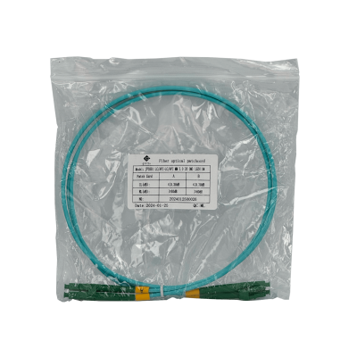 JF3BB1 1 metro LC/APC a LC/APC OM3 Multimodo MM Dúplex Cable de Fibra LSZH