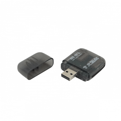 LSD-USB Lector USB2.0 A-M Todo-en-1 SD mSD CF MS CF MMC TF M2 M5-Duo 480mbps