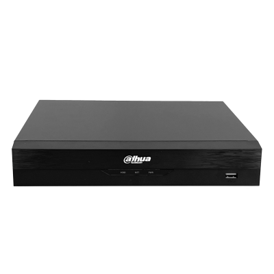 NVR2108HS-8P DAHUA Grabador de Video en Red 8 Canales IP 8 Puertos PoE Resolución 12MP Salidas HDMI VGA 2 Puertos USB 1 Disco SATA 10TB Tecnología WizSense