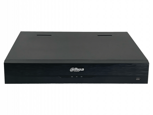 NVR5416-16P DAHUA Grabador de video en red para 16 canales IP 16 Puertos PoE 32MP 2 salidas HDMI 2 salidas VGA USB RS232 4 bahías SATA de 16TB WizSense