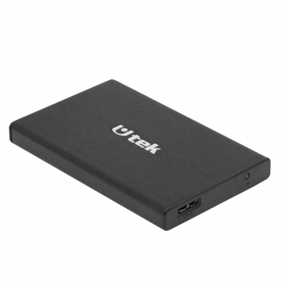 USB3-SATA UTEK CAJA EXTERNA 2.5" SATA A USB 3.0 PARA DISCO DURO INCLUYE CABLE AM HDD030BL