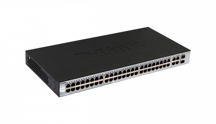 DES-1210-52-LIQ D-LINK DE SEGUNDA MANO Switch Smart Gestionable Rack 52-puertos 48x100 2x1000 2xSFP-Combo