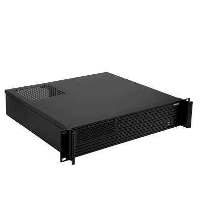 RAG-2U LINKMADE Caja Rack 2U Micro-ATX 4-PCI-Perfil-Bajo Requiere/Fuente-ATX