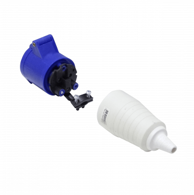213-6 LEXO Base Hembra Tipo213-6h 16A IP44 250V Toma Industrial P17 2P+T
