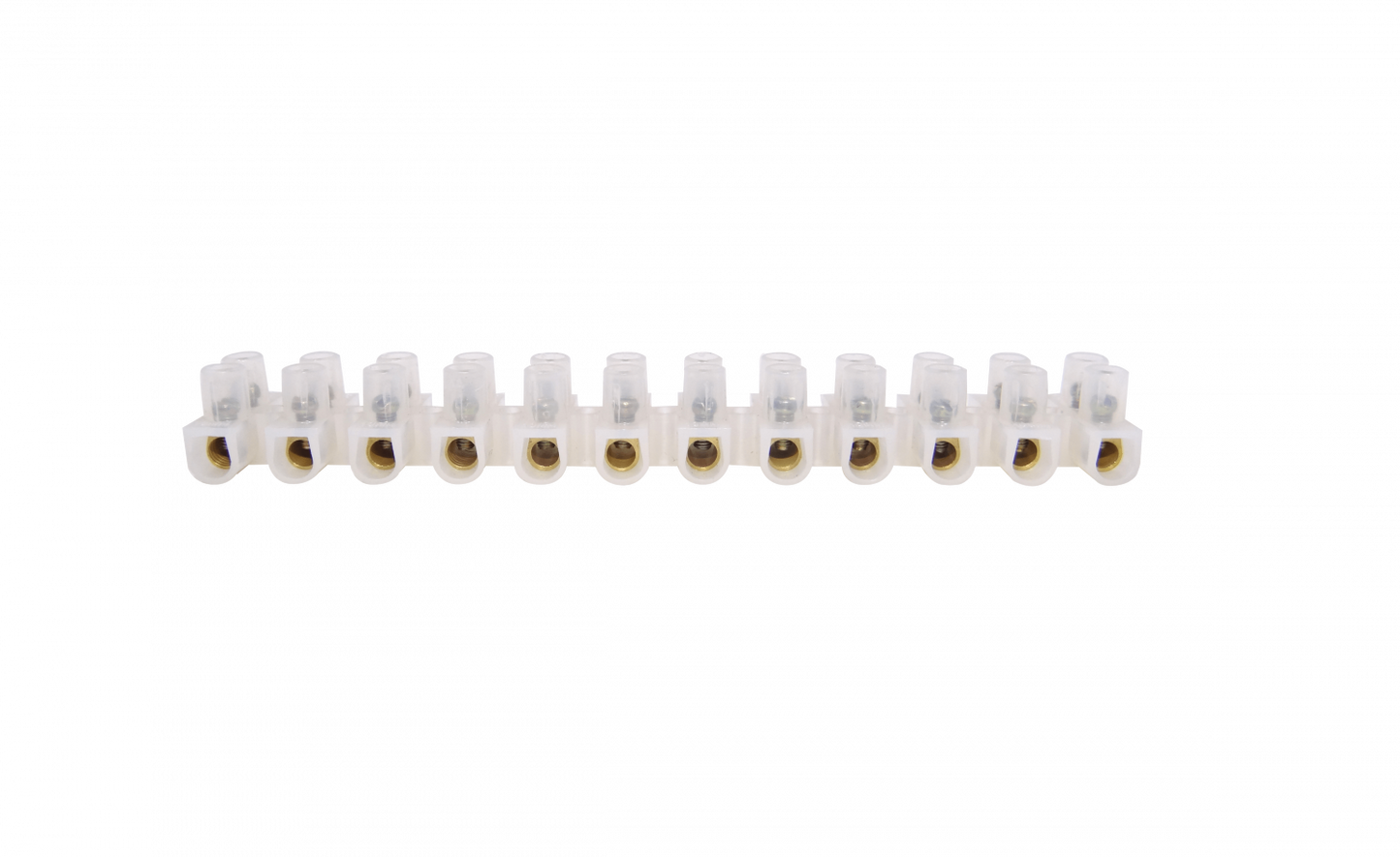 REGLETA-10A 10-Ampere 1,5mm2 12-Pares Regleta-Tornillos 380V 10A-Max 111x18x12mm