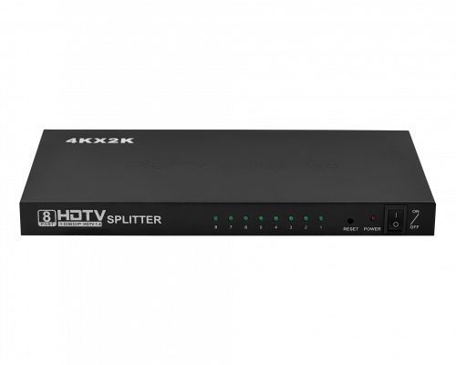 HDMI-1X8 Splitter 1x8 HDMI v1.3 1080p 1-in 8-out inc-5V-2A